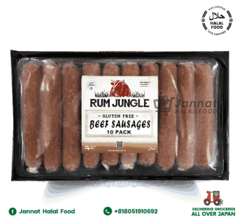 Beef Sausages Jungle 10 Pac (550g)