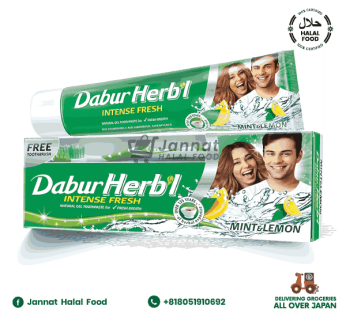 Dabur Herbal Intense Fresh Gel Toothpaste (150g)