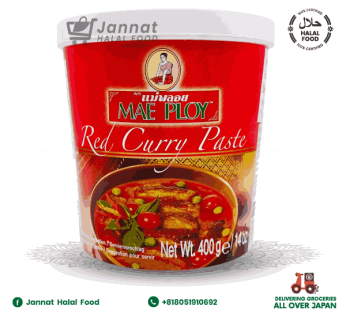 MAE PLOY Red Curry Paste (400g)