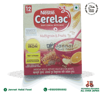 Nestle Cerelac 12-24 Months Multigrain &Fruits Double no need (300g)