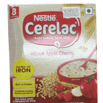 Nestle Cerelac 8 -24 Months Wheat Apple Cherry (300g)