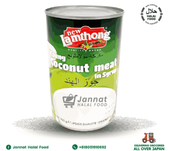 New Lamthong Young Coconut Meat in Syrup (425g)