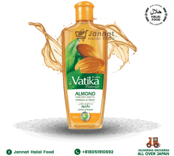 Vatika Hair Oil 200 Ml Almond (200ml)