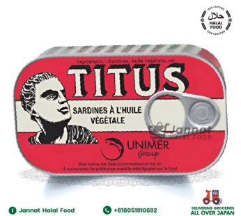 Unimer Titus (Sardines A L Huile Vegetale) (125g)