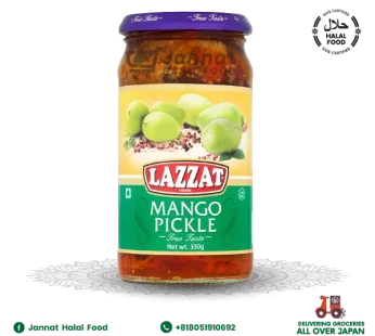 Lazzat Mango Pickel seedless (330g)