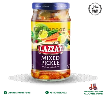 Lazzat Mixed Seedless pickel (330g)