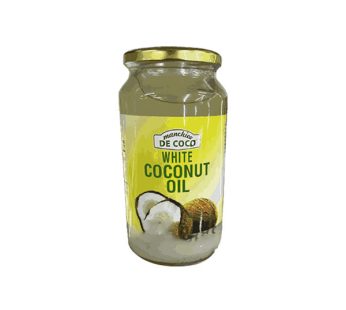 Decoco White Coconut Oil Glass (1L)