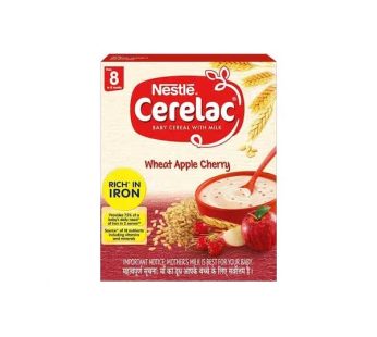 Nestle Cerelac 8 -24 Months Wheat Apple Cherry (300g)