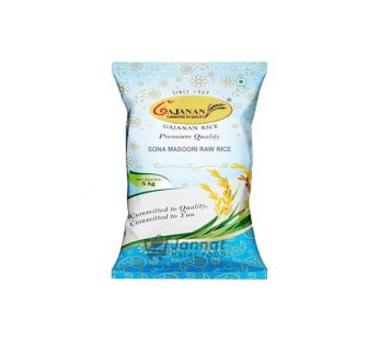 Shree Gajanan-Sona Masoori Raw Rice Plus 5Kg