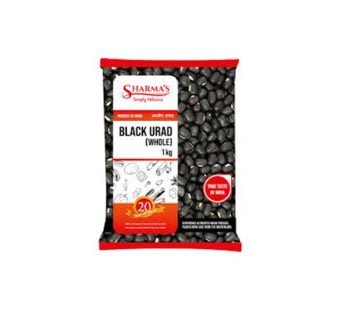 Sharams Black Urad Whole Dal (1kg)