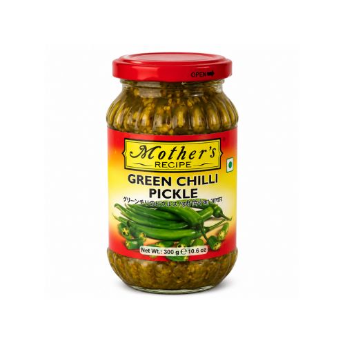 Green Chilli Pickel (300g) Mothers