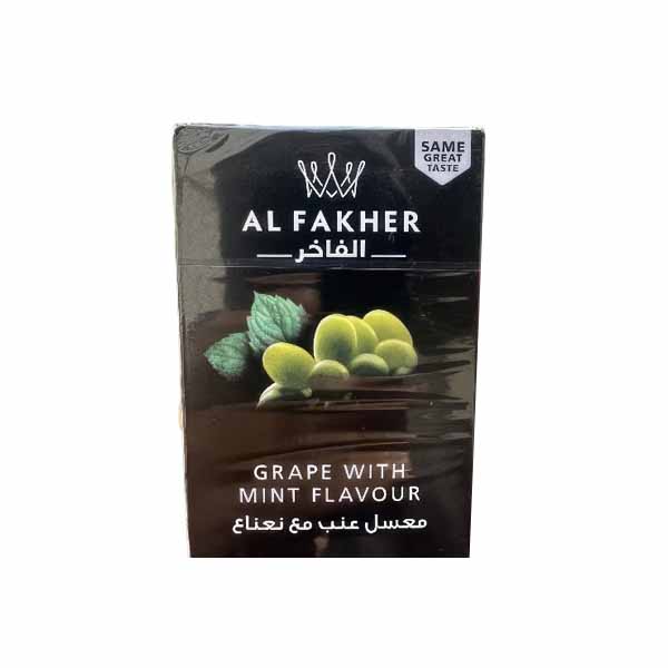 Shisha Flavour Grape With Mint 50g Al Fakher