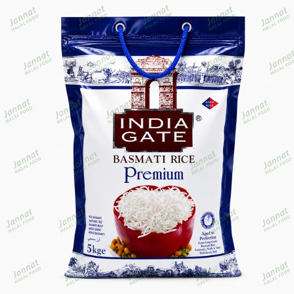 Basmati Rice Premium Indiagate (5kg)
