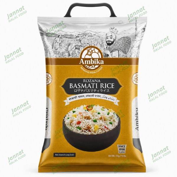 Basmati Rice Rozana Ambika 5kg