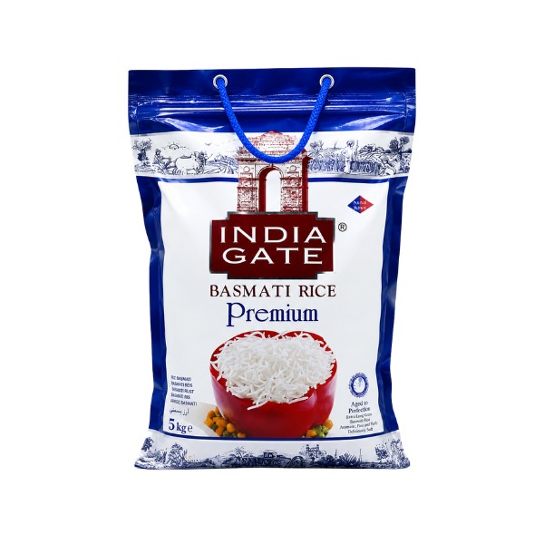 Basmati Rice Premium Indiagate (5kg)