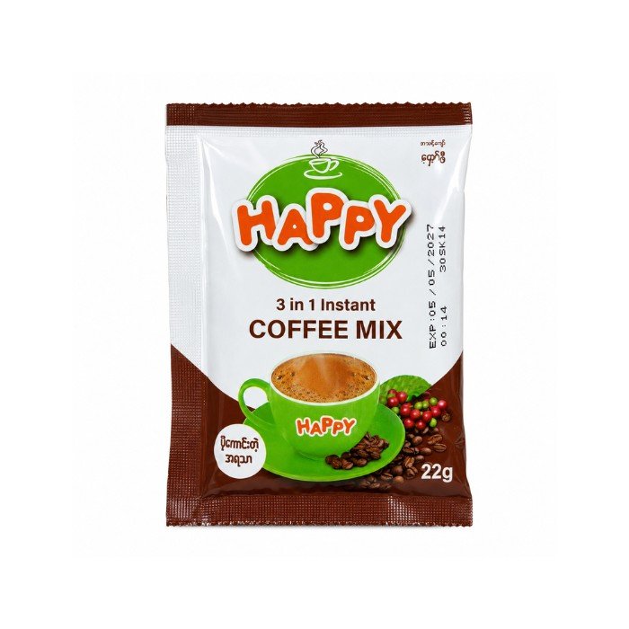 Happy 3 in 1 Instant Coffee Mix 22g